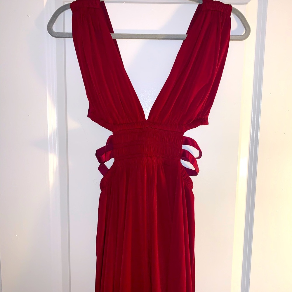 Express Strappy Plunge Dress